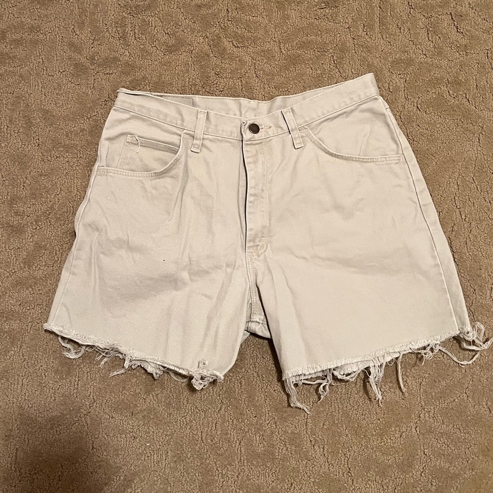 Wrangler cutoff shorts